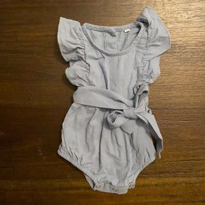 Blue newborn outfit